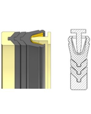 Spring Energized Valve Stem Packing