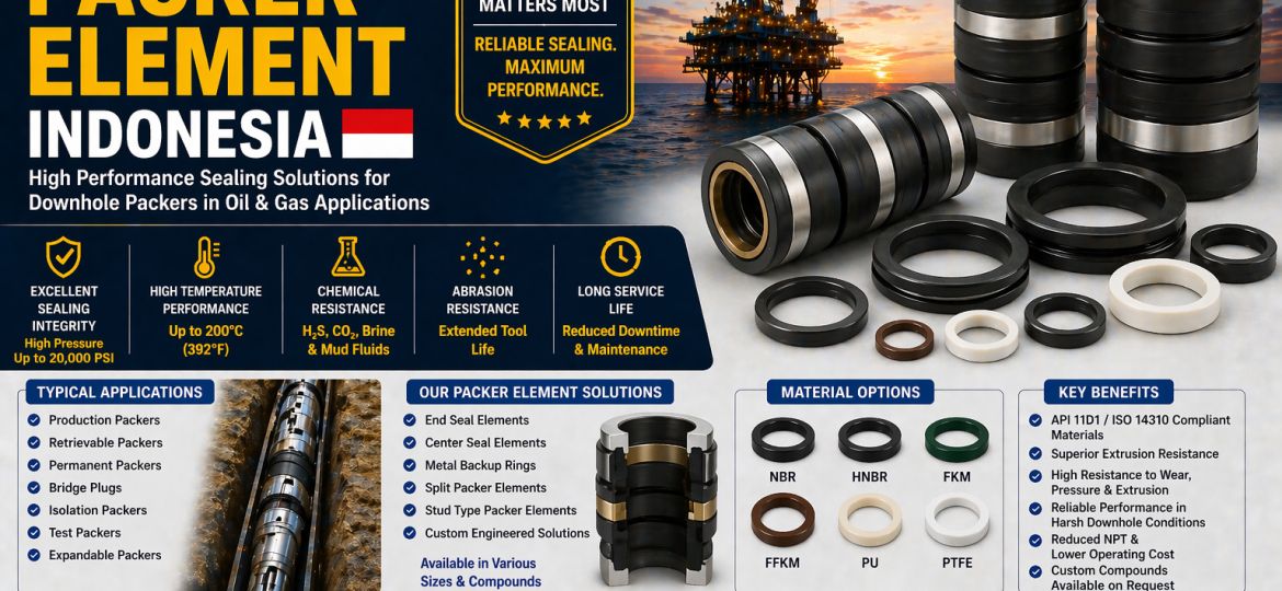 Downhole-packer-element-Indonesia