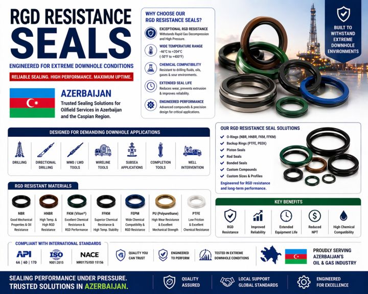 RGD Resistance Seals Azerbaijan - Global Seals Technologies